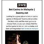 malaysia casino free bet